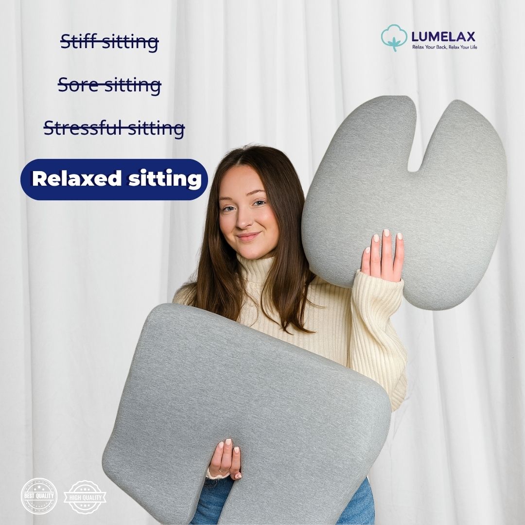 Lumelax™ Pressure Relief Seat Cushion