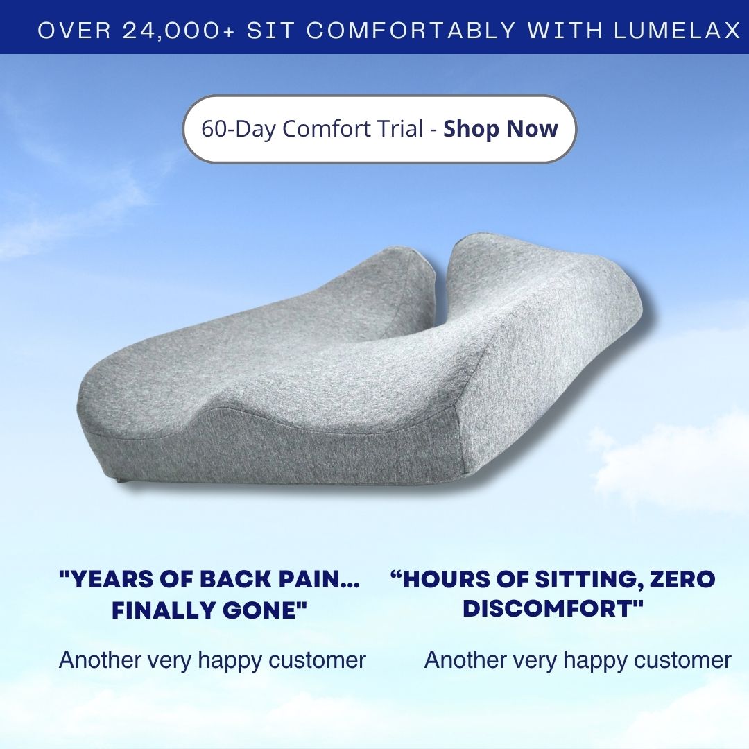 Lumelax™ Pressure Relief Seat Cushion