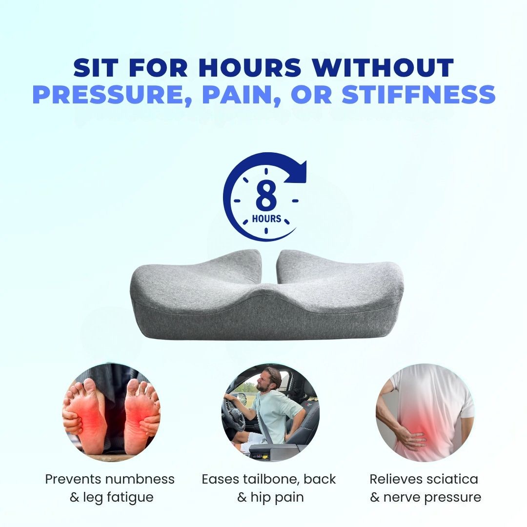 Lumelax™ Pressure Relief Seat Cushion