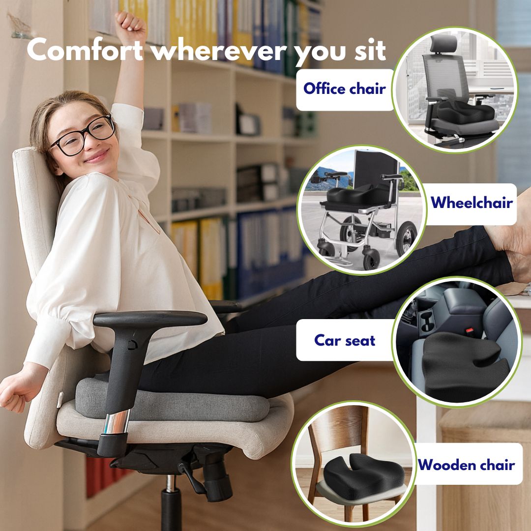 Lumelax™ Pressure Relief Seat Cushion