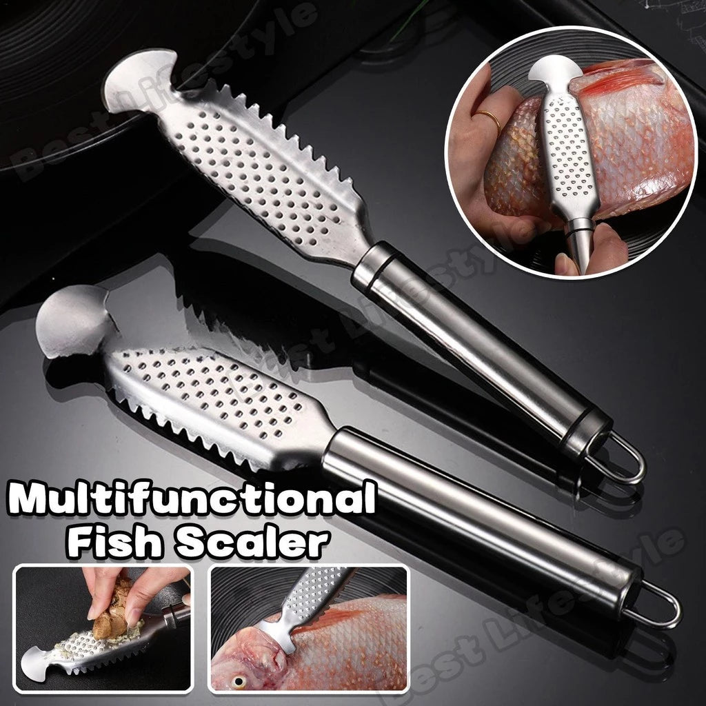 Stainless Steel Fish Scaler Remover